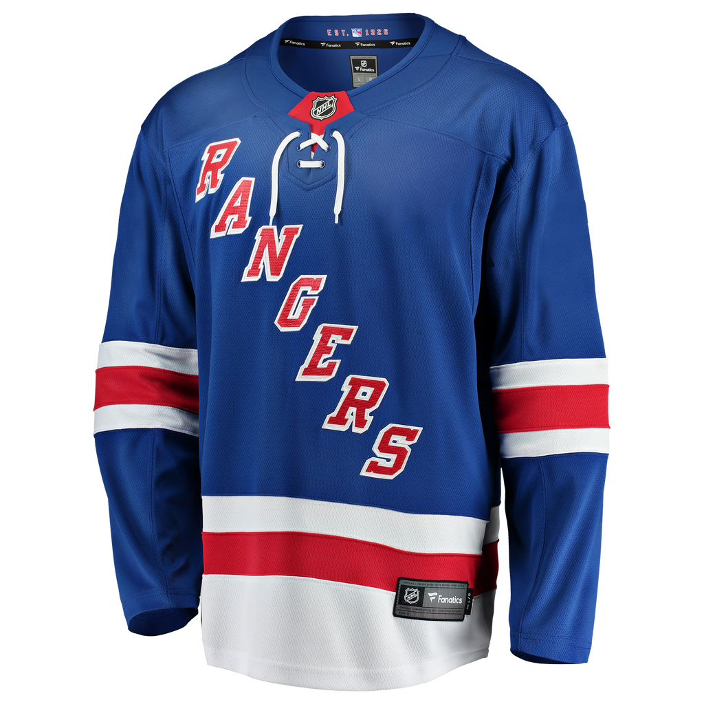 New York Rangers Breakaway Home Jersey - Blank