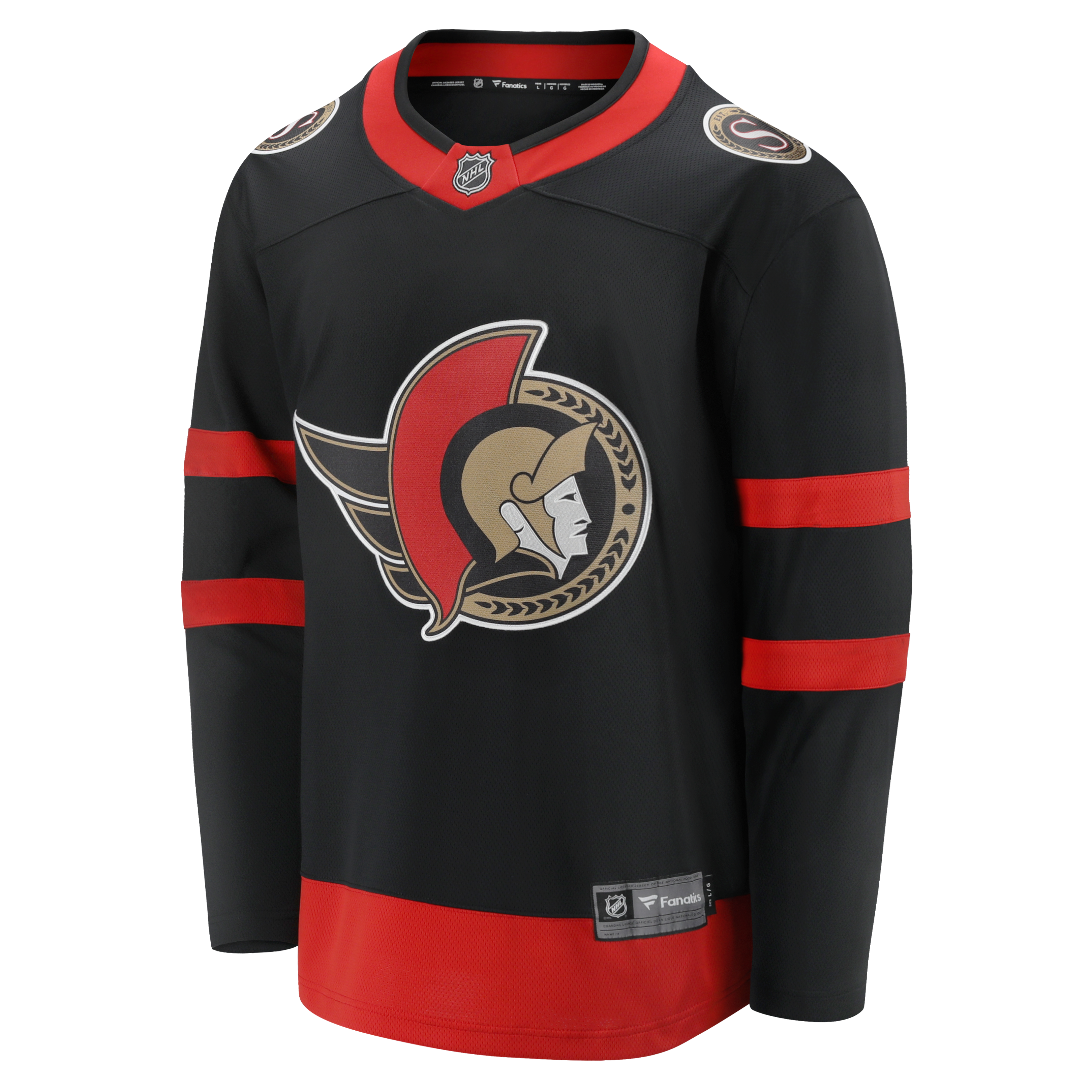 Ottawa Senators Home Breakaway Jersey - Blank