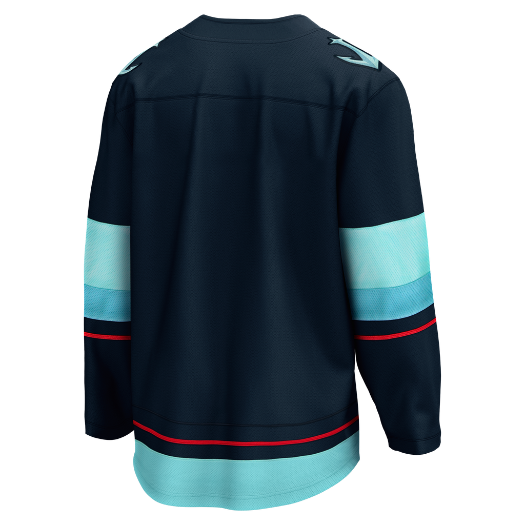 Seattle Kraken Home Breakaway Jersey - Blank