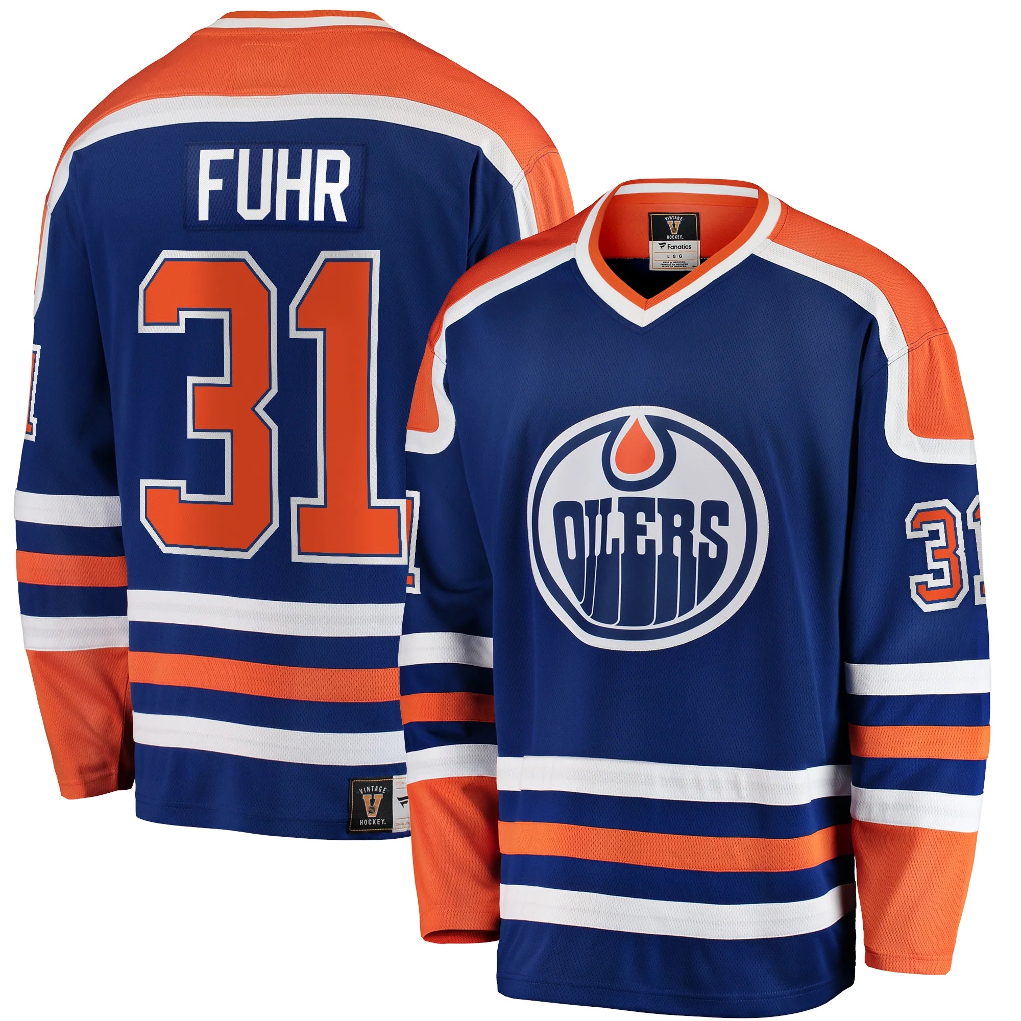 Edmonton Oilers Heritage Jersey - Fuhr