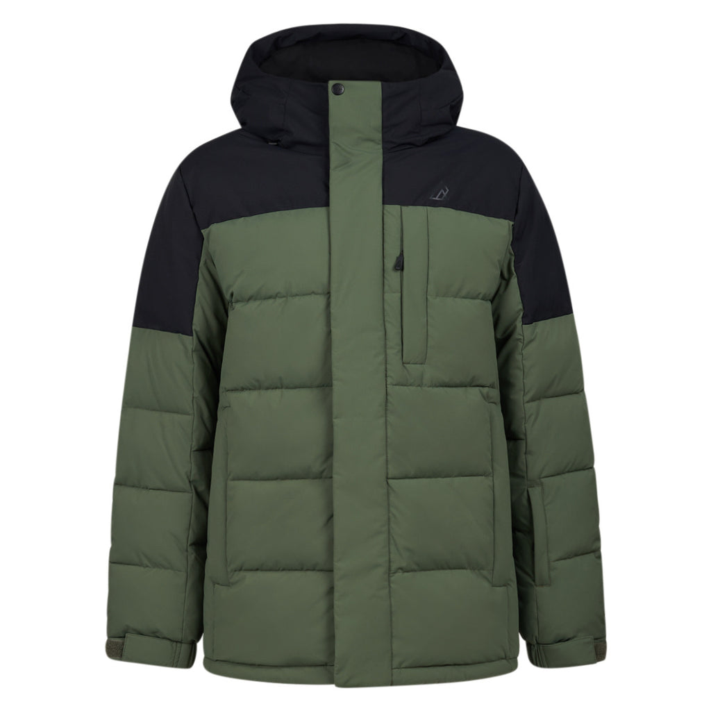 Ripzone Men's Norquay Puffer Jacket Thyme/Black Beauty front