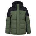 Ripzone Men's Norquay Puffer Jacket Thyme/Black Beauty front