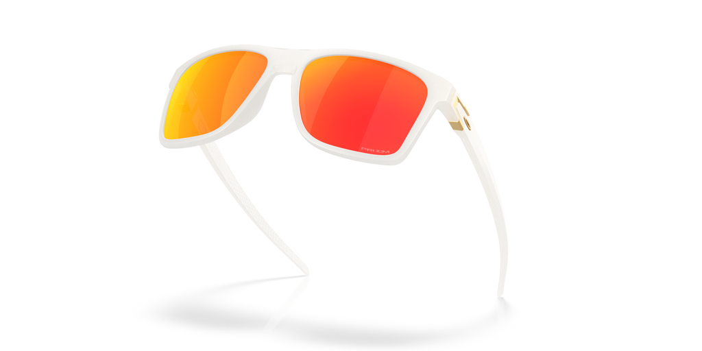 Oakley Leffingwell Prizm Sunglasses - Matte Vapor/Prizm Ruby