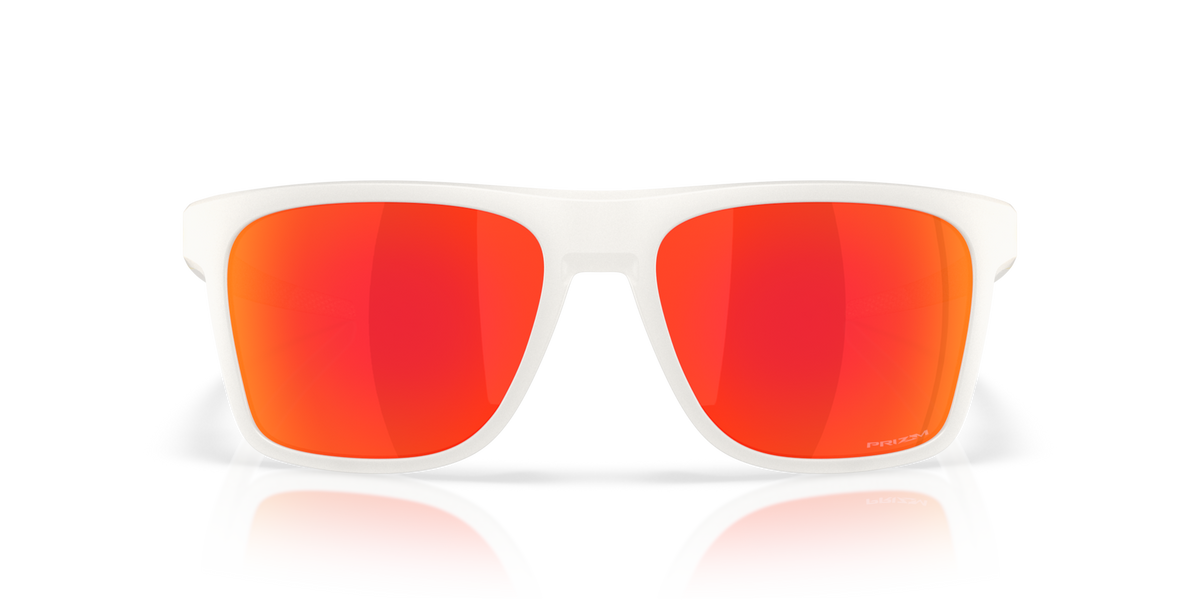 Oakley Leffingwell Prizm Sunglasses - Matte Vapor/Prizm Ruby