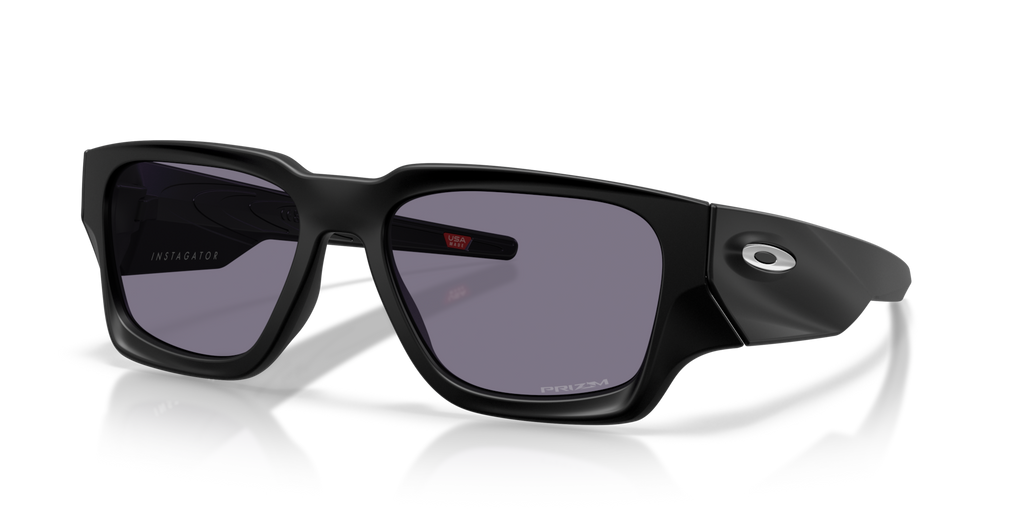 Oakley Instagator Prizm Sunglasses - Matte Black/Prizm Grey