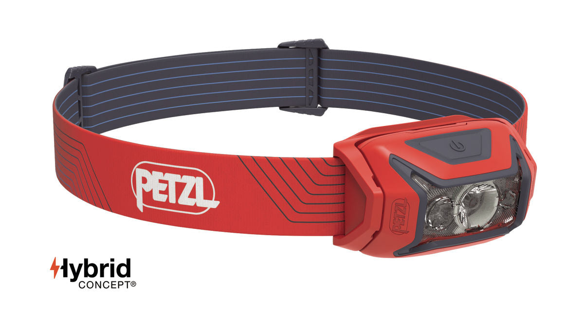 Actik Powerful, Easy-To-Use Headlamp With Red Lighting - 450 lumens