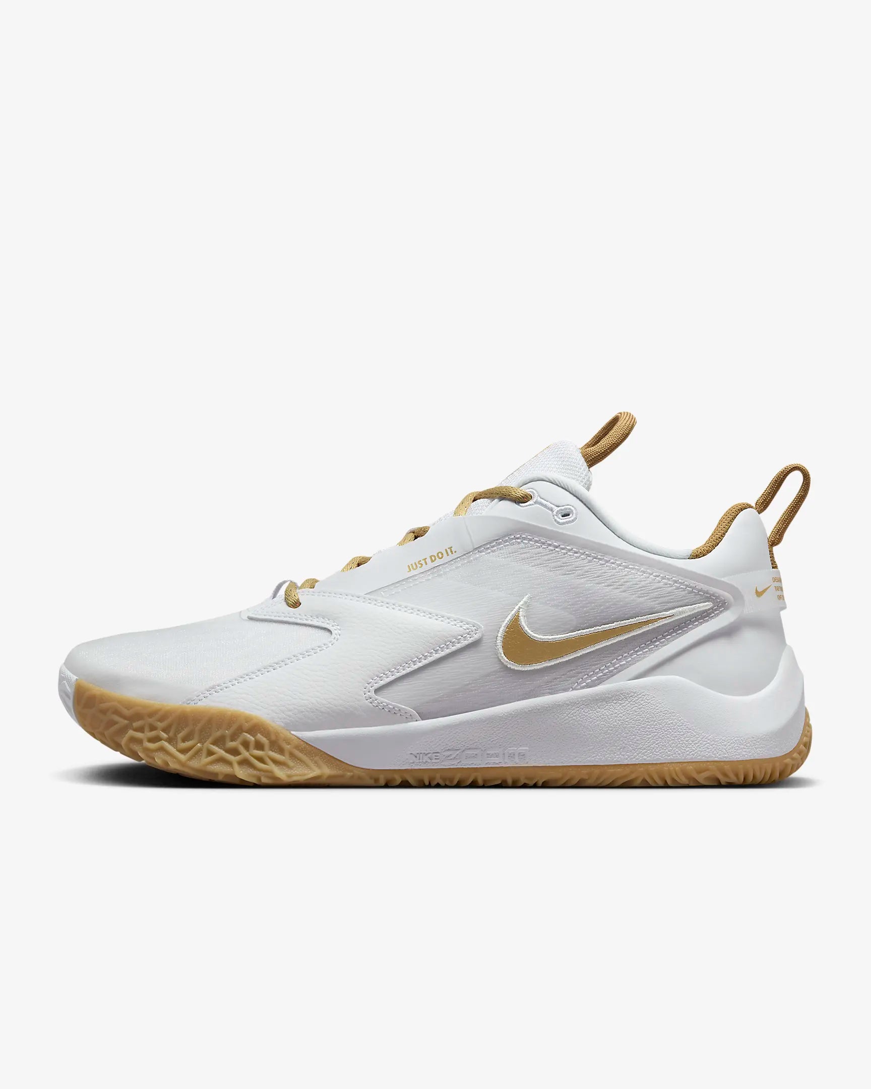 Nike Senior Hyperace 3 FQ7074 Volleyball Shoes White Black 7