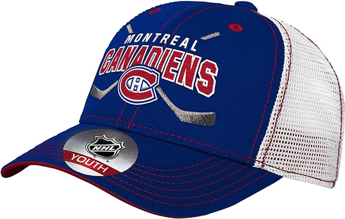 NHL Youth Lockup Meshback Adjustable Hat