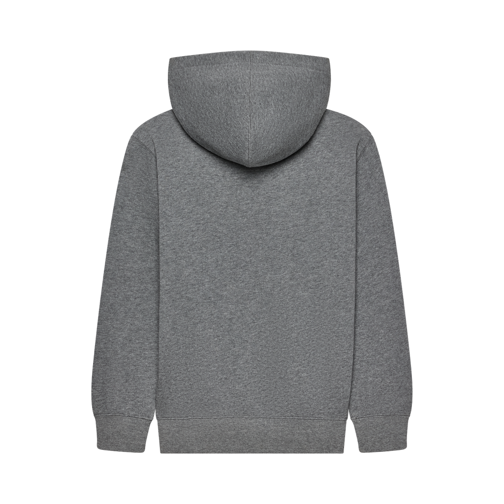 Fox Youth Go Race Fleece Pullover Hoodie - Heather Graphite - alternate