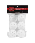 9 Inch Plastic Training Baseballs- 6 Pack