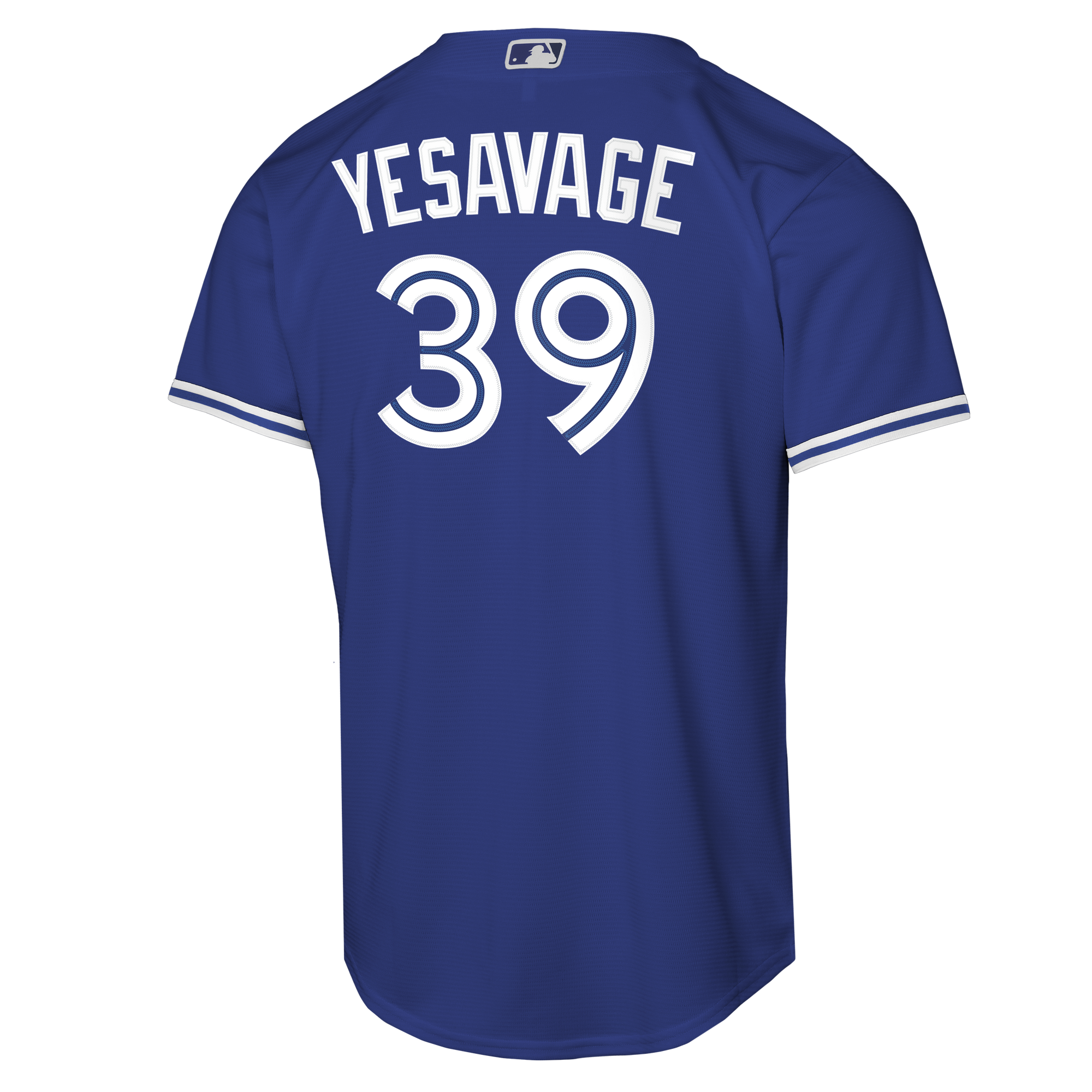 Nike Youth Toronto Blue Jays Trey Yesavage alternate 2 jersey back with name and number