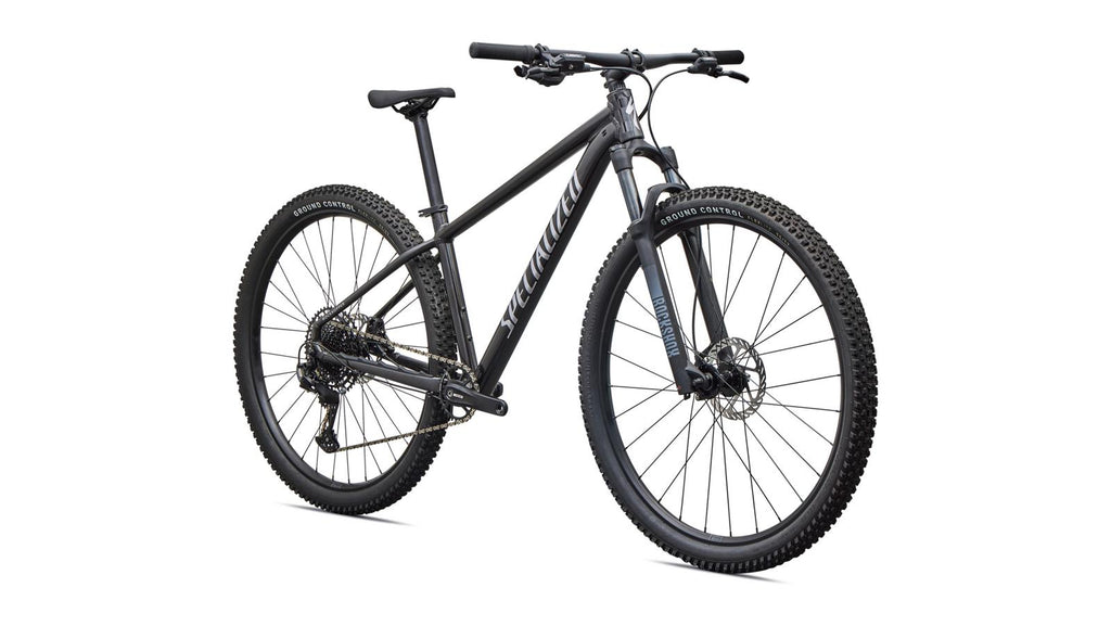 Specialized Rockhopper Expert 29 - 2027 - GLOSS CHARCOAL TINT ALUMINUM, front three-quarter view