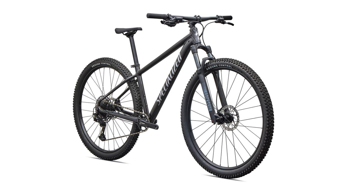Specialized Rockhopper Expert 29 - 2027 - GLOSS CHARCOAL TINT ALUMINUM, front three-quarter view