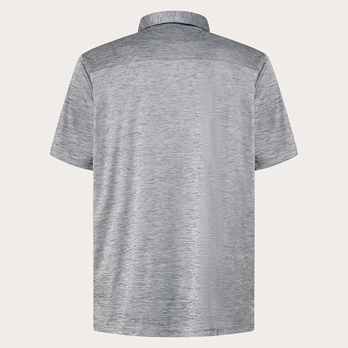 Oakley Men's Aero Hydrolix Polo - Grey Heather - back