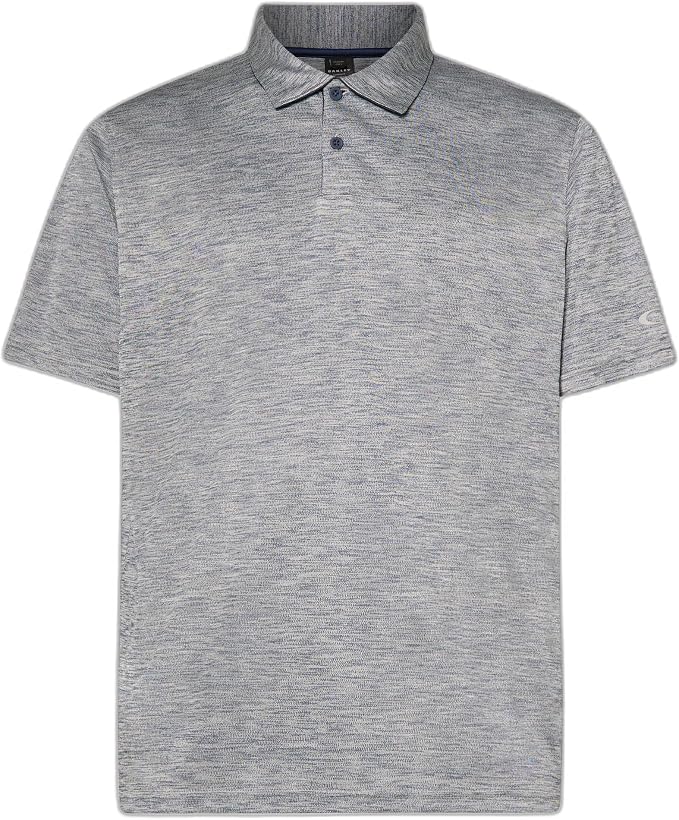 Oakley Men's Aero Hydrolix Polo - Grey Heather - front
