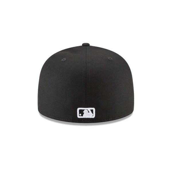 MLB Basic 59FIFTY Black/White Fitted Cap