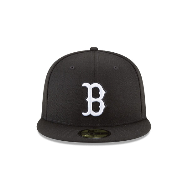 MLB Basic 59FIFTY Black/White Fitted Cap