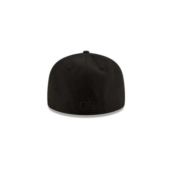 MLB Basic 59FIFTY Black/Black Fitted Cap