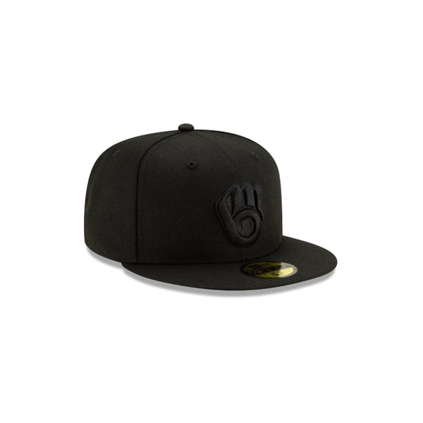 MLB Basic 59FIFTY Black/Black Fitted Cap
