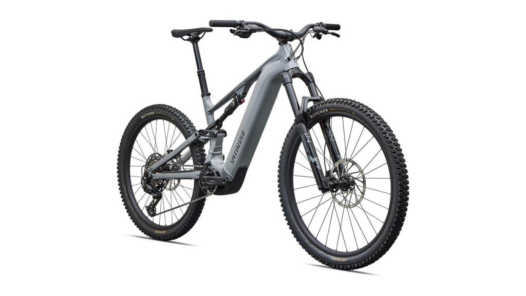 Specialized Turbo Levo 4 Alloy - 2027 - GLOSS COOL GREY, front three-quarter view
