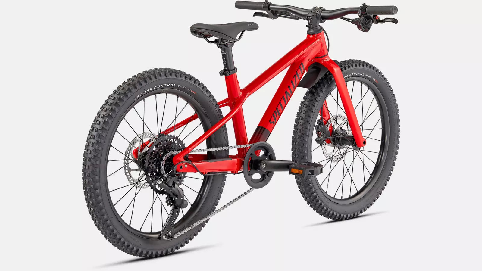 Specialized Riprock 20 Kids Bike 2023 Gloss Flo Red Black