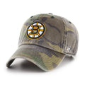 '47 Brand Boston Bruins Camo Clean Up Hat