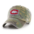 '47 Brand Montreal Canadiens Camo Clean Up Hat