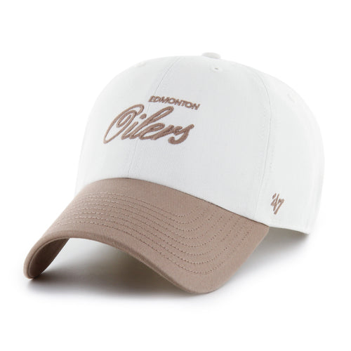 '47 Brand Edmonton Oilers Foundational Clean Up Hat