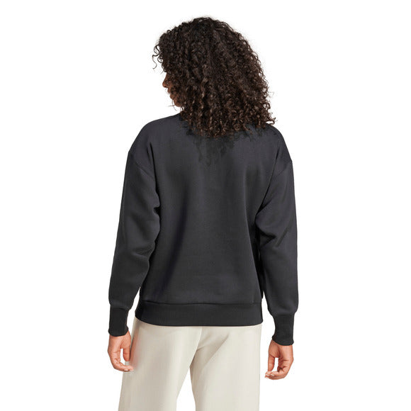 Adidas Women's ALL SZN Fleece Loose Quarter-Zip Sweatshirt