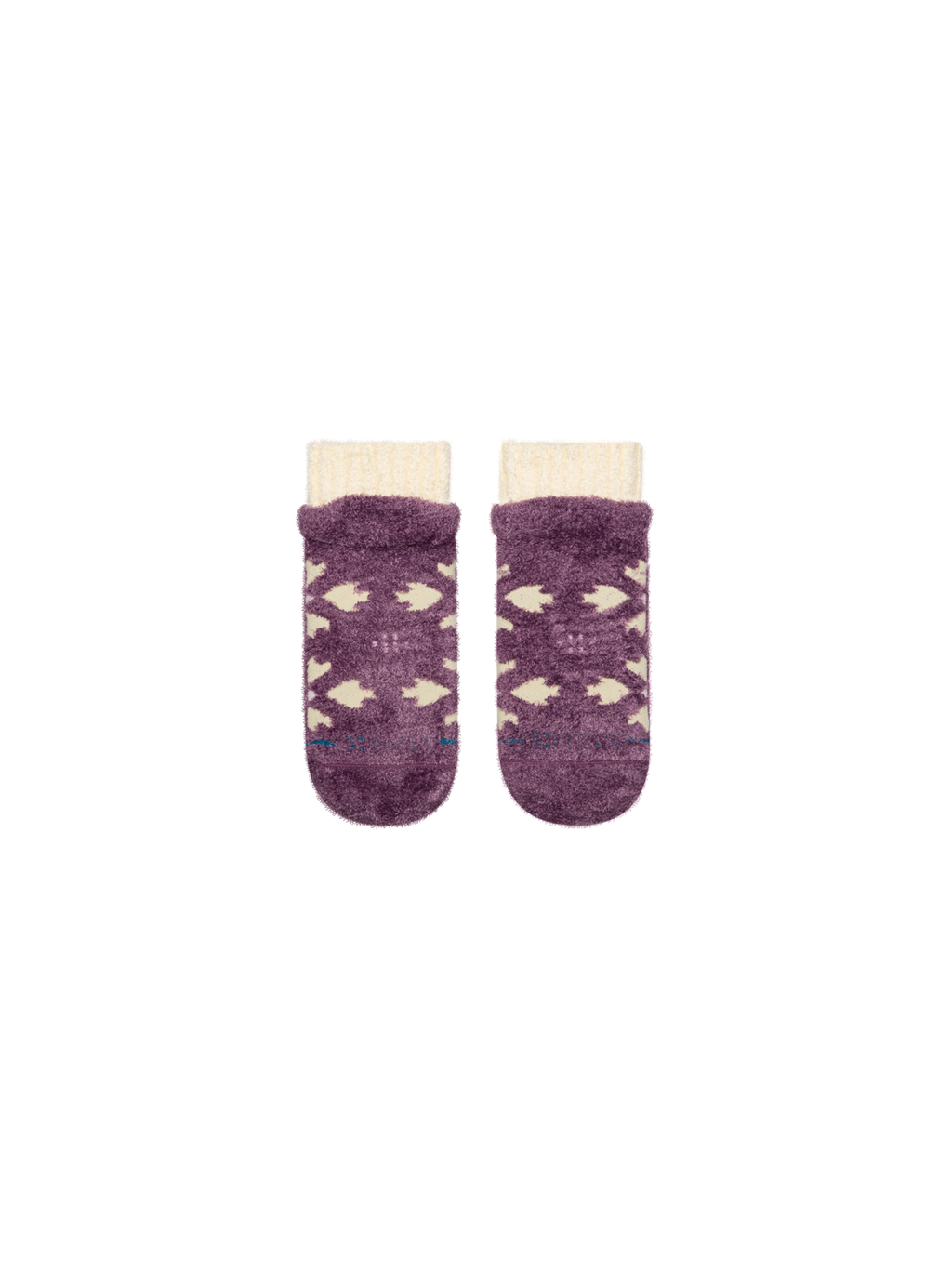 Stance Women's Sugar Plum Cozy Slipper Socks - PURPLE, alternate view