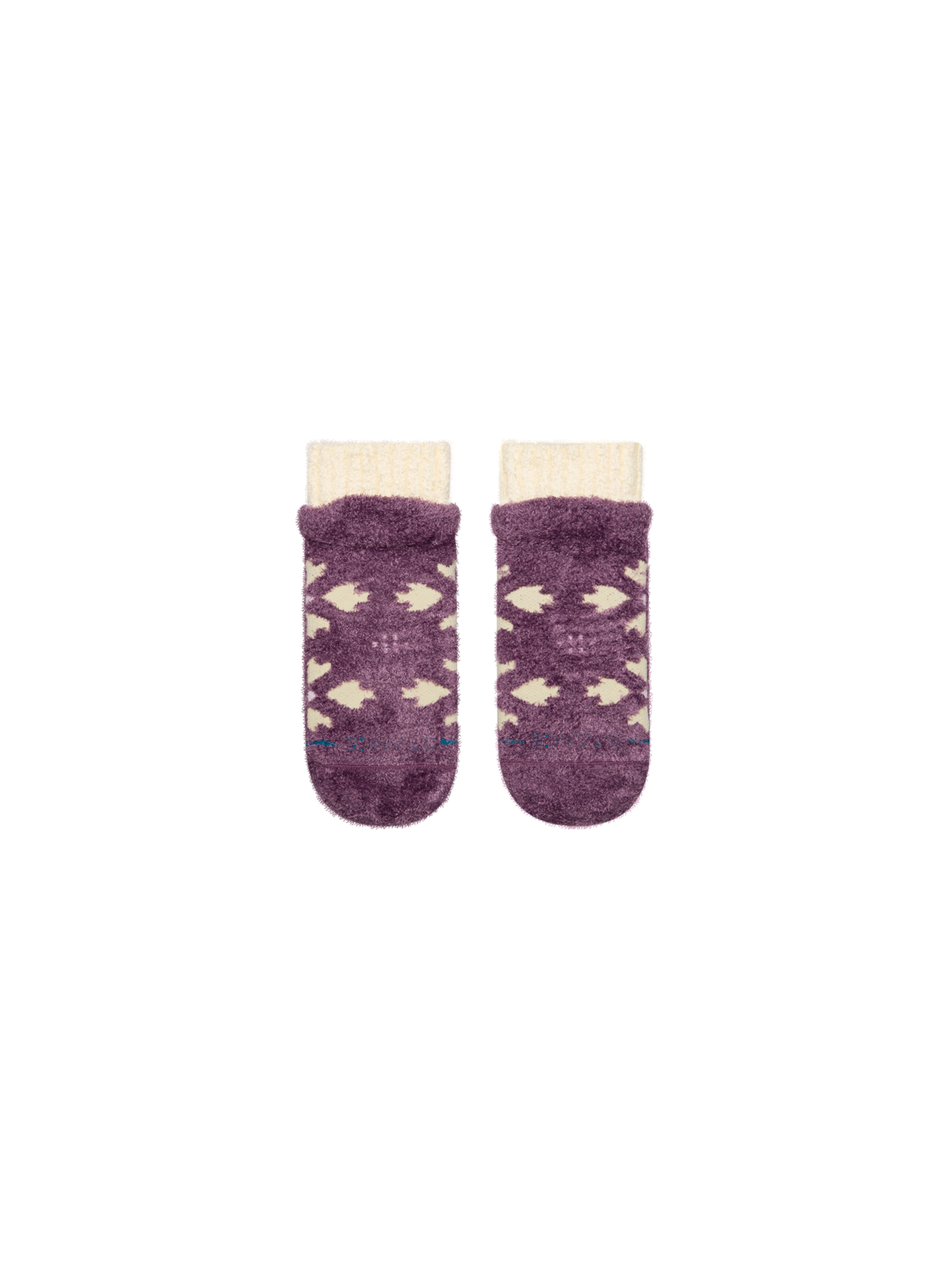 Stance Women's Sugar Plum Cozy Slipper Socks - PURPLE, alternate view