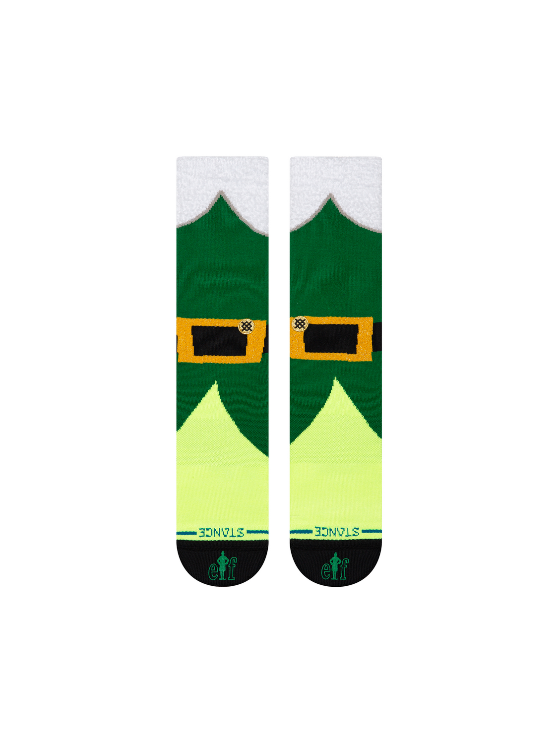 Stance Elf x Not A Costume Crew Socks - GREEN, alternate view