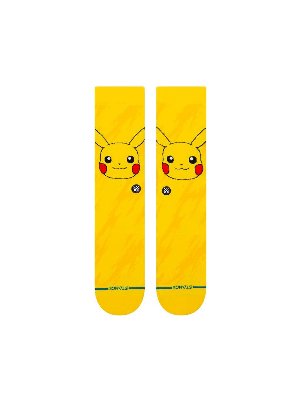 Stance Pokémon x Pikachu Bolt Crew Socks - YELLOW, alternate view