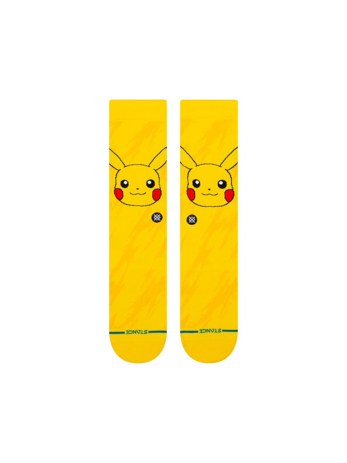 Stance Pokémon x Pikachu Bolt Crew Socks - YELLOW, alternate view