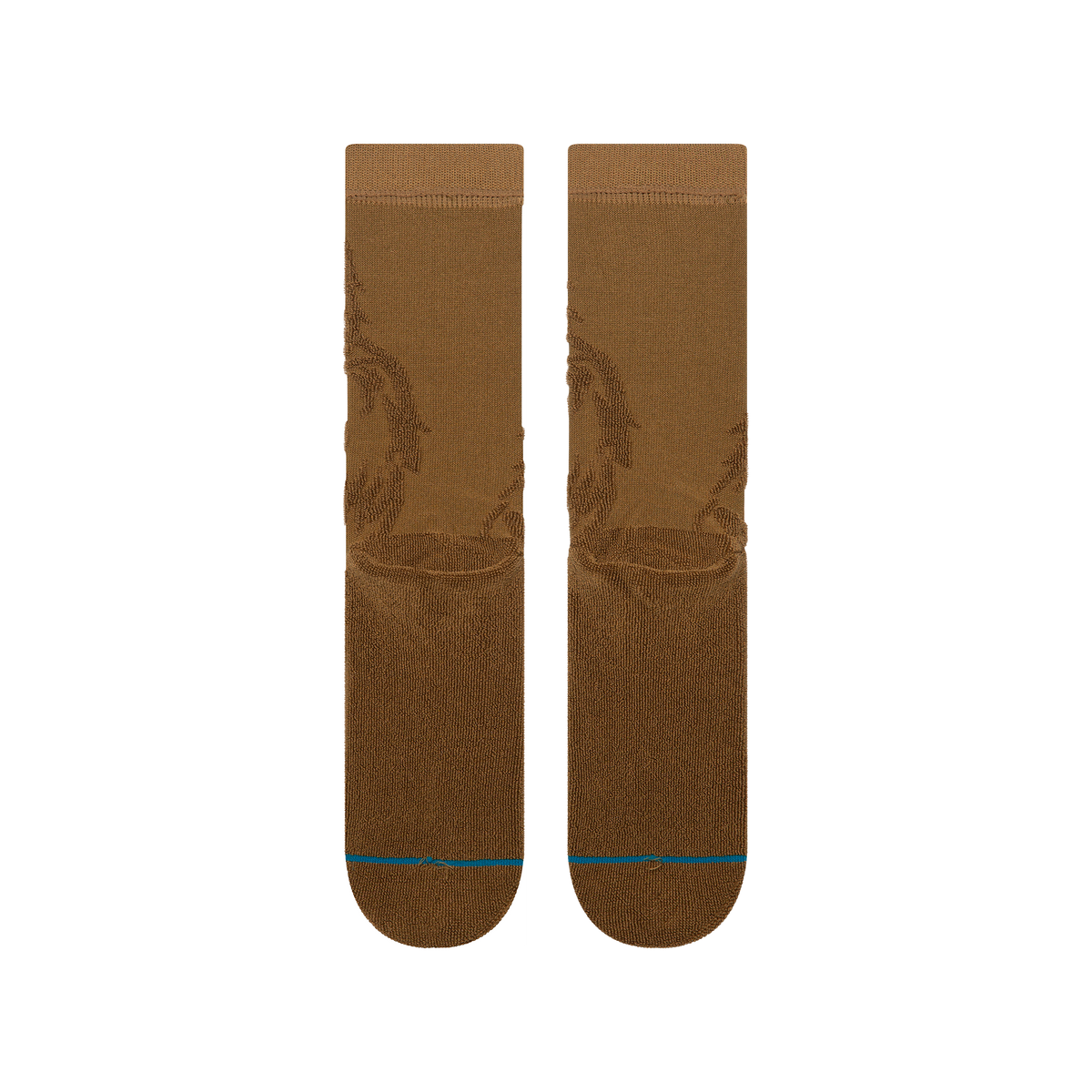 Stance Star Wars x Reverse Chewie Crew Socks - TOBACCO, back view