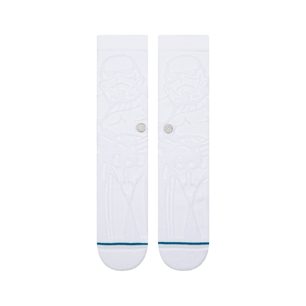 Stance Star Wars x Reverse Trooper Crew Socks - WHITE, alternate view