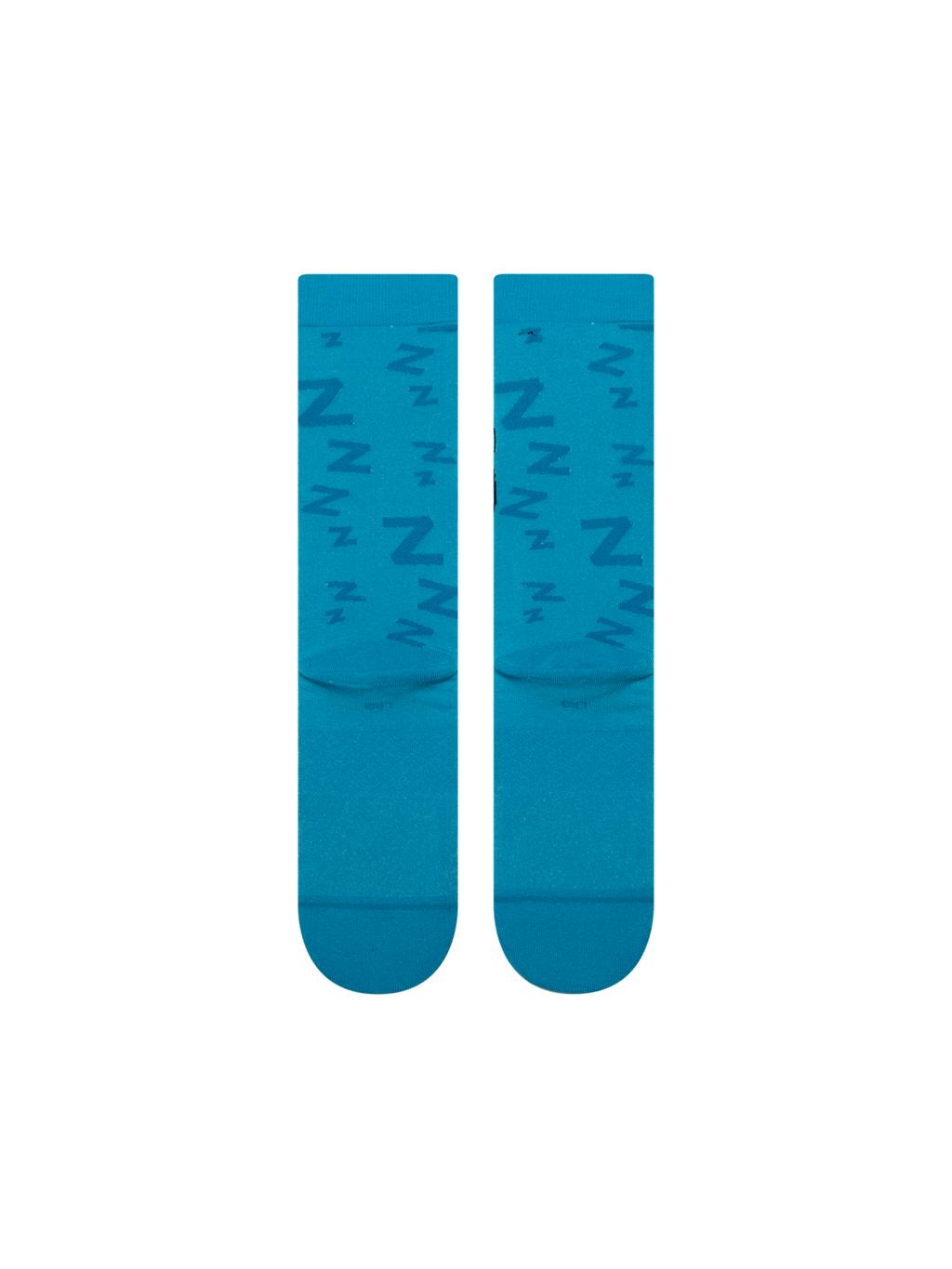 Stance Pokémon x Snorlax Sleepy Crew Socks - TEAL, back view