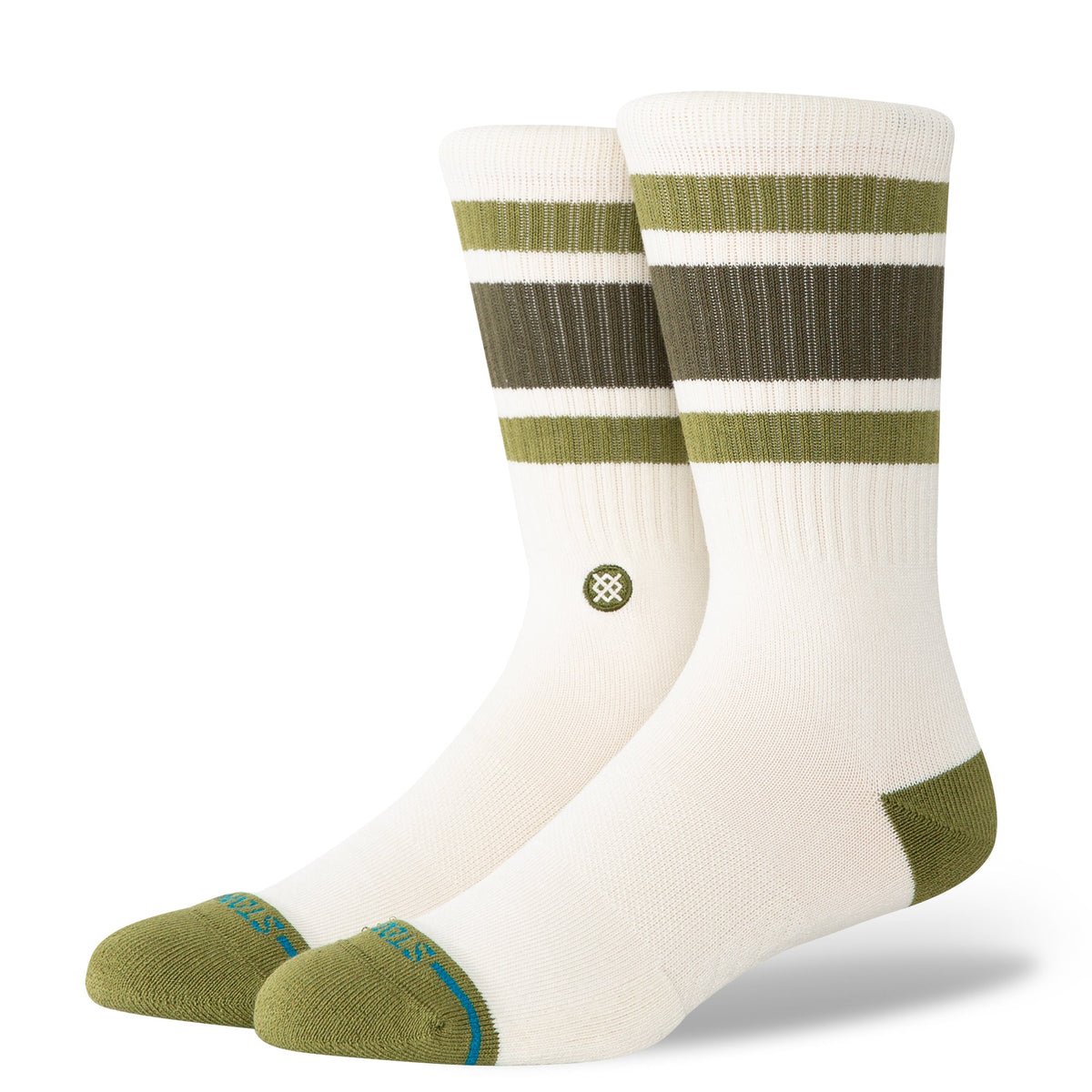 Stance Boyd Crew Socks - Military Green