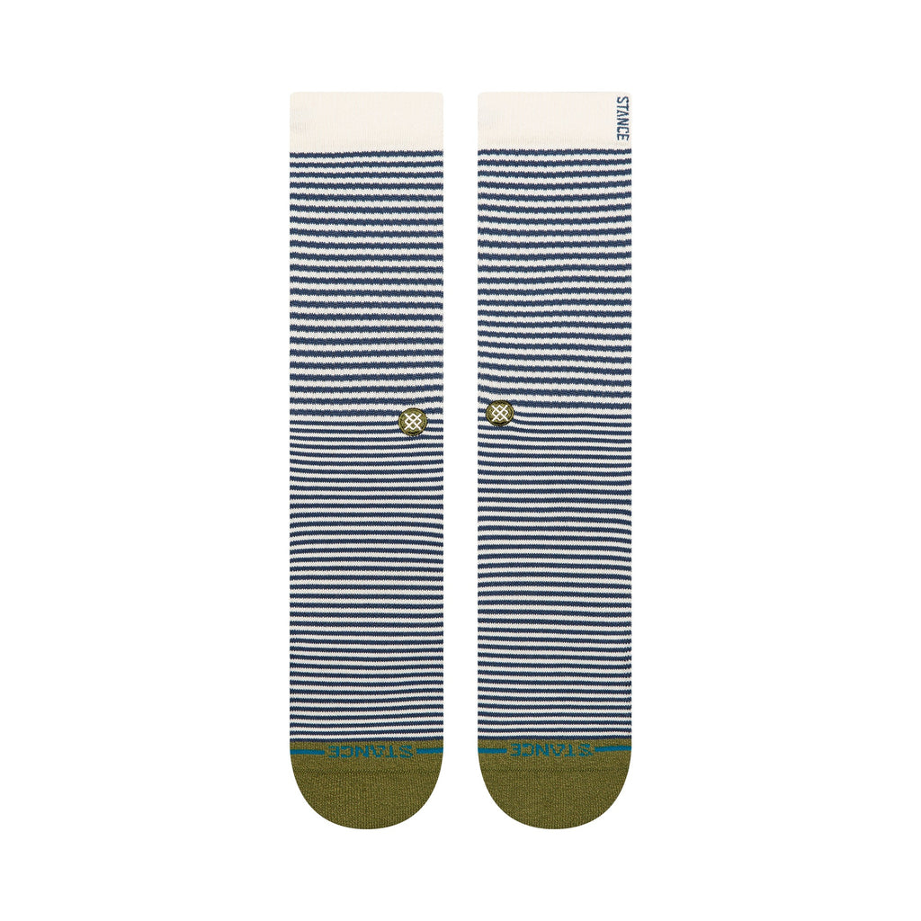Stance Mini Bar Crew Socks - Olive detail