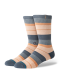 Stance Clark Crew Socks - TURBULENCE, front view