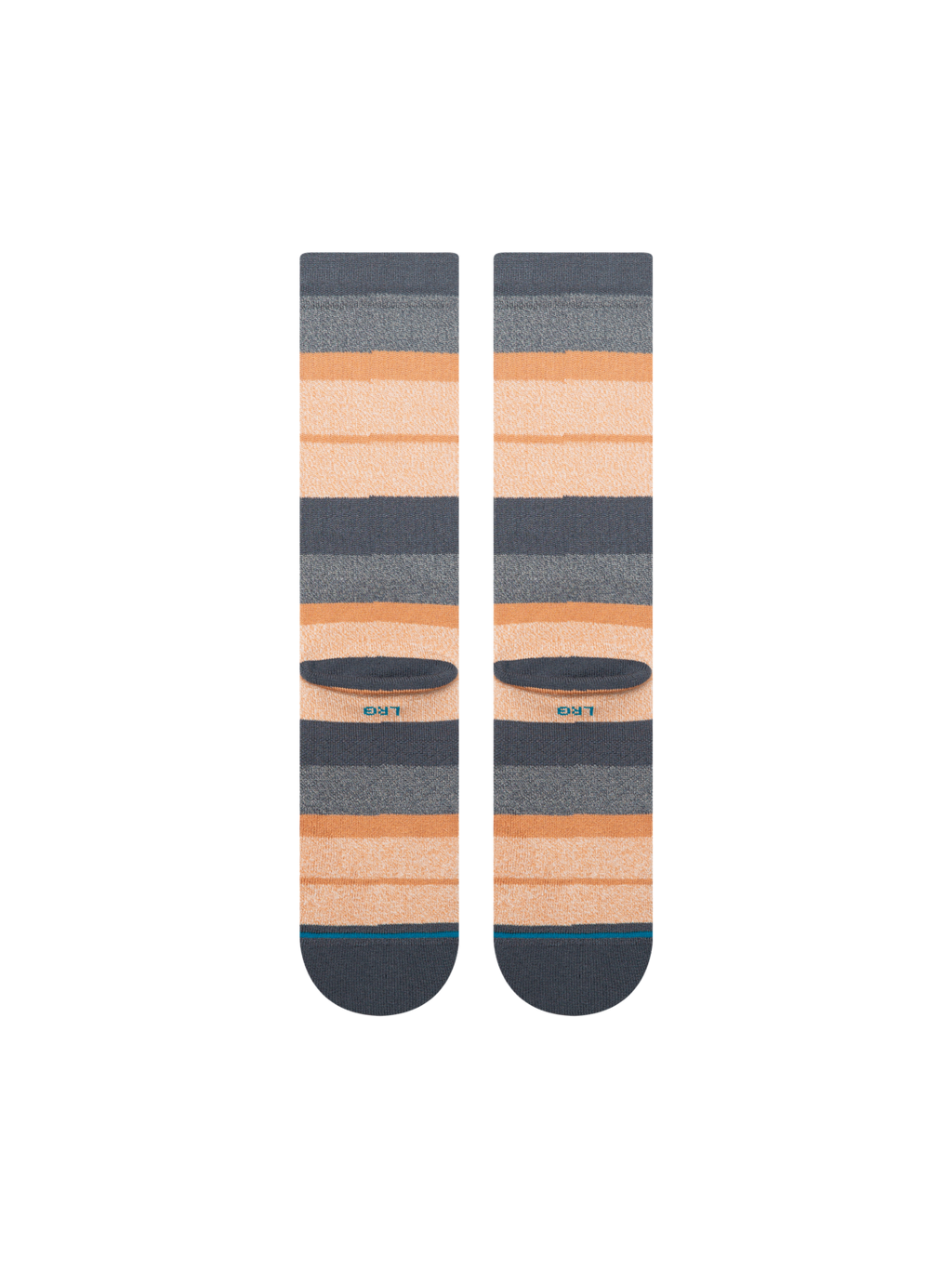 Stance Clark Crew Socks - TURBULENCE, detail view