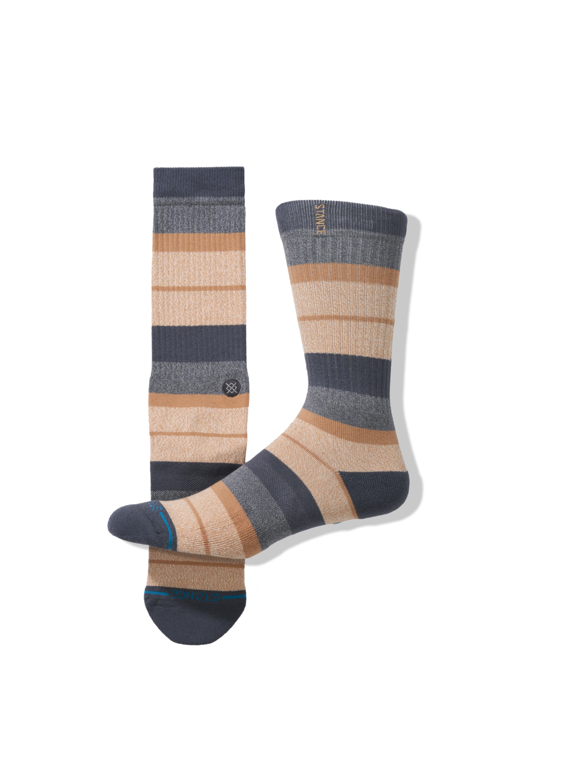 Stance Clark Crew Socks - TURBULENCE, alternate view