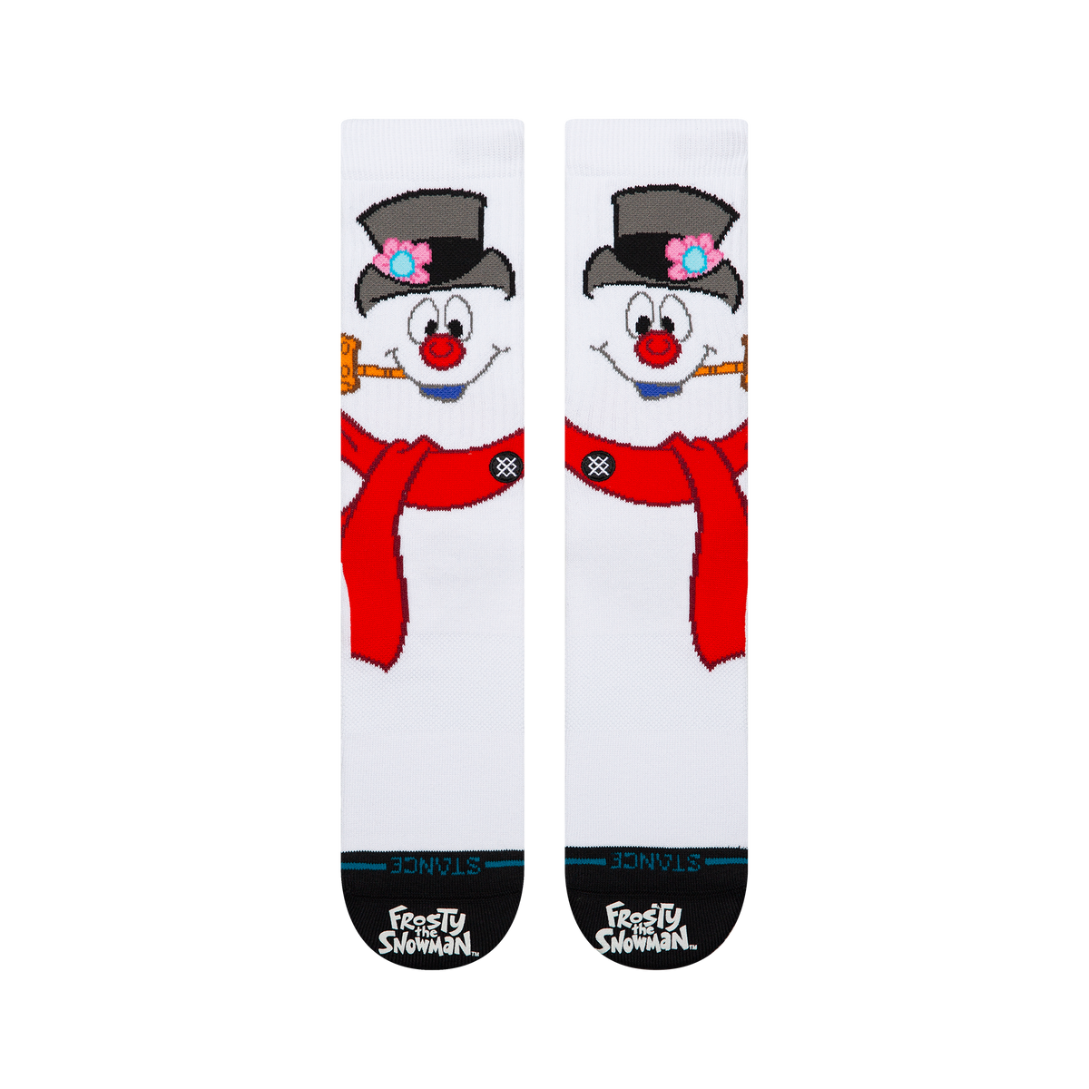 Stance Frosty The Snowman Crew Socks - WHITE, alternate view