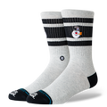 Stance Frosty The Snowman X Hocus Pocus Crew Socks - GREY, front view