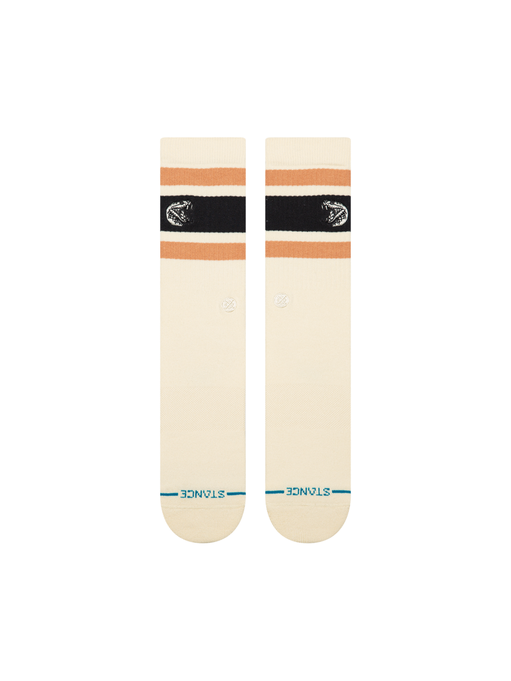 Stance Snakebite Boyd Crew Socks - AFTERGLOW, alternate view