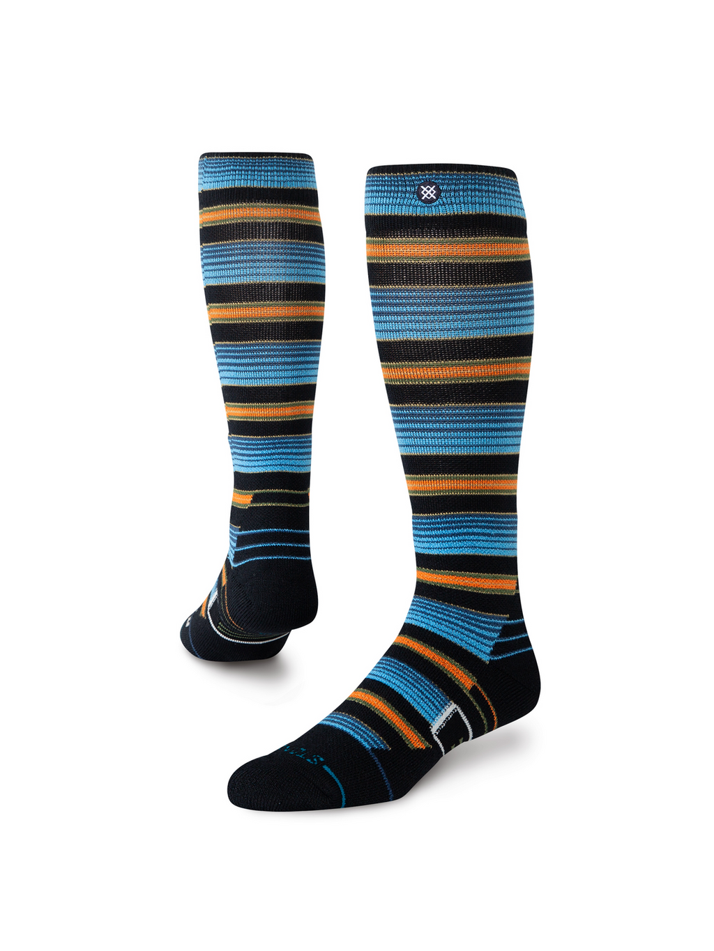 Stance Men's Serape Mid Poly Snow OTC Socks - Windward Blue