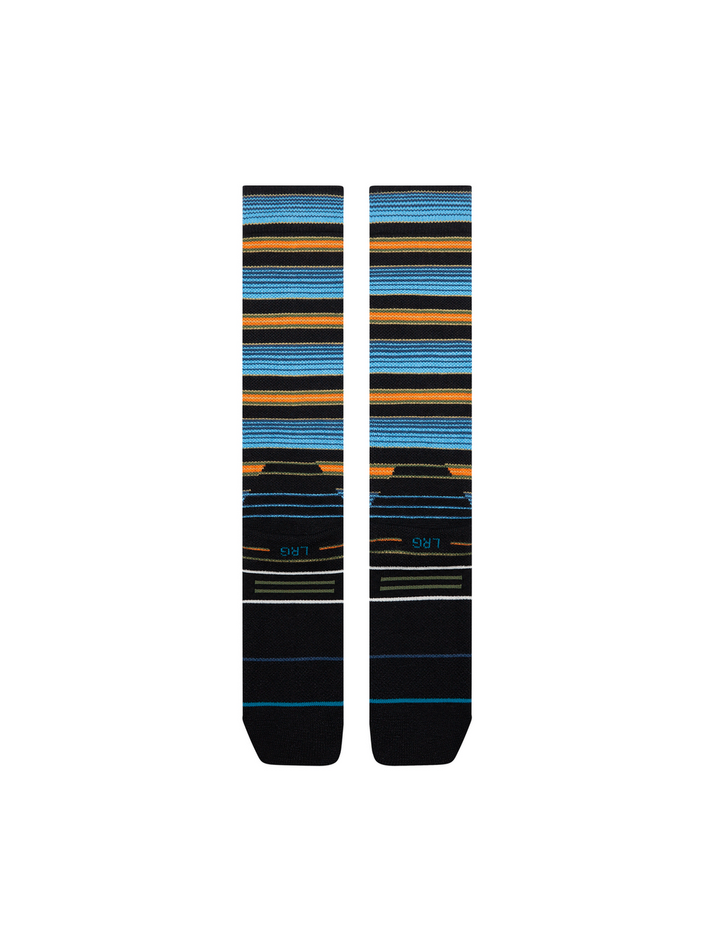 Stance Men's Serape Mid Poly Snow OTC Socks - Windward Blue detail 2
