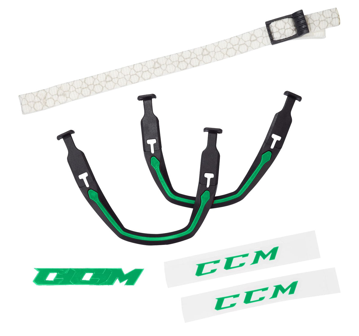 CCM Super Tacks X Logos/Earloop/Strap Helmet Accessory