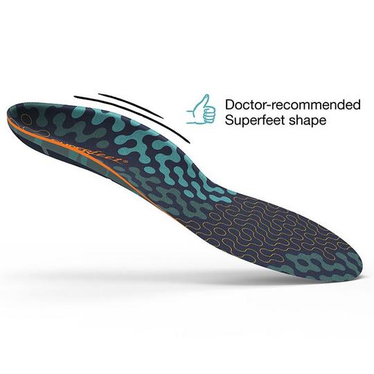 Superfeet Run Cushion High Arch Insoles