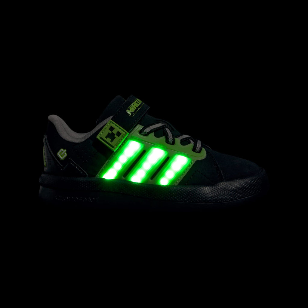 Adidas Minecraft Lightorama Toddler Court Shoes